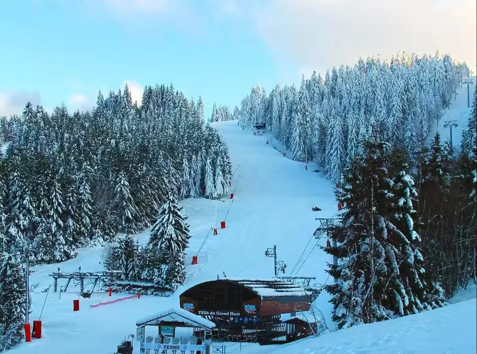 Pistes de ski — 5 min